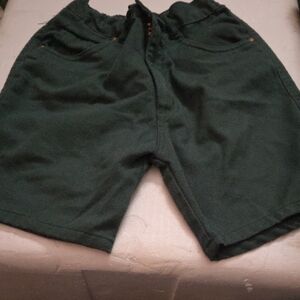 Boy Green Casual Shorts Vintage Ftny 1990s